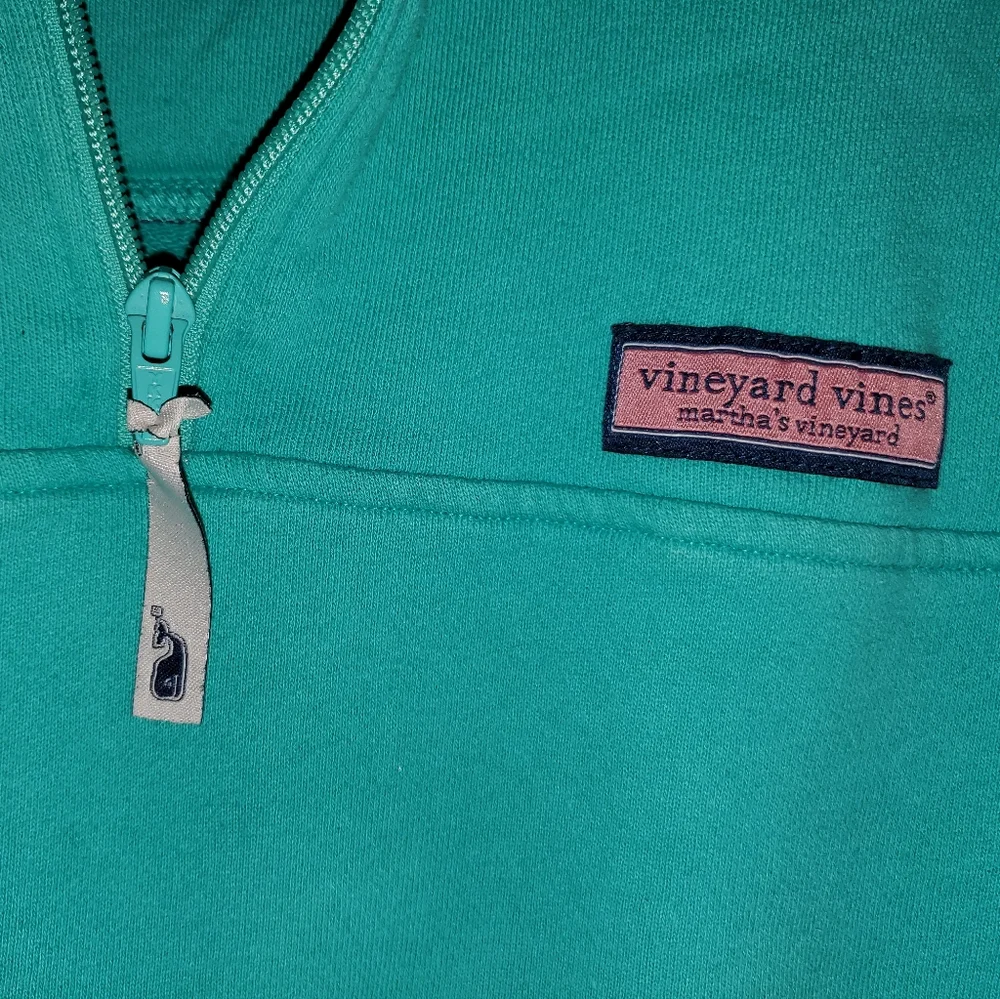 💸 5 for $20 | Vineyard Vines Quarter Zip Long Sleeve Pullover Sweatshirt - Picture 4 of 16